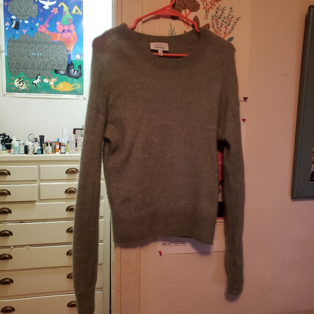 & other stories small green sweater